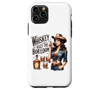 El whisky mata el aburrimiento del vaquero Carcasa para iPhone 11 Pro