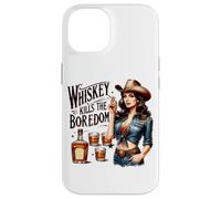El whisky mata el aburrimiento del vaquero Carcasa para iPhone 14