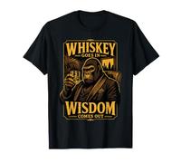 El Whisky va en la sabiduría Sale Gorilla Camiseta