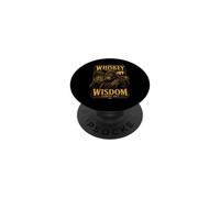 El Whisky va en la sabiduría Sale Gorilla PopSockets PopGrip Adhesivo