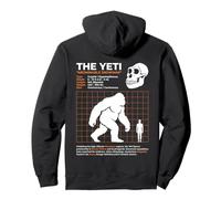 El Yeti Abominable Snowan Tabla de Tallas Cryptid Sudadera con Capucha