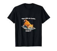 El Yoga Cuenta como Cardio? Cat Edition Camiseta