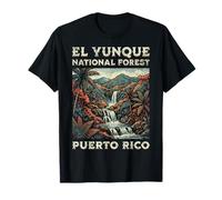 El Yunque National Forest Puerto Rico Selva Tropical Camiseta