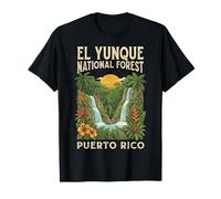 El Yunque National Forest Puerto Rico Selva Tropical Camiseta