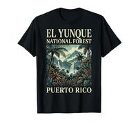El Yunque National Forest Puerto Rico Selva Tropical Camiseta