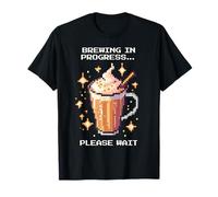 Elaboración de Cerveza en Curso | Pixel Art Chai Core Loading Camiseta