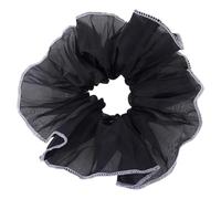 Elaborate - Coletero de encaje para mujer, anillos de encaje fruncido, coleteros de gran tamaño, accesorio de moda