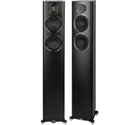 Elac Carina FS 247.4 negro satinado (lote de 2) - Altavoz de torre, 120 W, Bass-reflex, 6 ohm