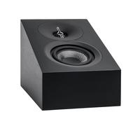 Elac Debut 3.0 DA43-BK Altavoces en Pared habilitados para atmósfera, Ceniza Negra (par), Altavoz de Agudos de cúpula de Aluminio de 1 Pulgada y woofer de Fibra de aramida de 4 Pulgadas, Reflejo de