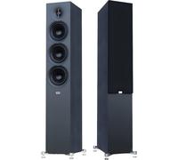 Elac Debut 3.0 DF53 negro (lote de 2) - Altavoz de torre, 140 W, Bass-reflex, 6 ohm