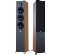 Elac Debut 3.0 DF53 nogal (lote de 2) - Altavoz de torre