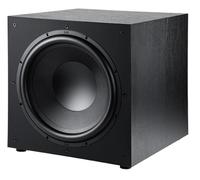 ELAC Debut 3.0 DS123 Subwoofer - Ideal para escuchar música a través de su estéreo en un sistema envolvente 5.1, sonido legendario, diseño elegante - Negro