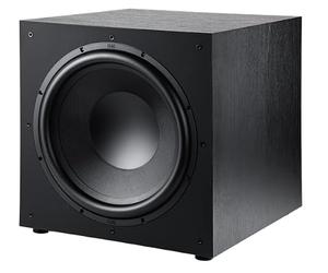 ELAC Debut 3.0 DS153 Subwoofer - Ideal para Reproducir música a través de tu estéreo como Parte de un Sistema Envolvente 5.1, Sonido Legendario, diseño Elegante, Color Negro