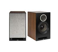 ELAC Debut Reference DBR62 - Par de Altavoces para estantería (Negro/Nogal)