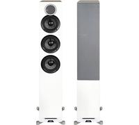 Elac Debut Reference DFR52 blanco/roble (lote de 2) - Altavoz de torre, 140 W, Bass-reflex, 6 ohm