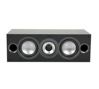 ELAC Uni-Fi 2.0 - Altavoz Central UC52 para reproducción de música a través de estéreo, Sistema de Sonido Envolvente 5.1, Sonido excelente y Claro, Altavoz de 3 vías, Color Negro
