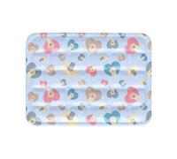 Eladcncmc Alfombrillas de refrigeración para mascotas, almohadilla de refrigeración para gatos, almohadilla de hielo para perros, almohadilla antideslizante para gatos