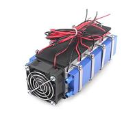 Eladcncmc Dispositivo termoeléctrico de refrigeración por aire de 12 V 576 W, refrigeración de bajo ruido, no requiere refrigerante