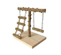 Eladcncmc Escalera para moler pájaros, soporte para pájaros, loros, molienda, rascadores, juguete de mesa, rascador, percha
