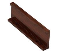 Eladcncmc Estante de madera de instalación simple montado en la pared, ahorro de espacio, solución de almacenamiento para sala de estar, oficina, decoración del hogar