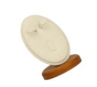 Eladcncmc Estante multifuncional de madera para almacenamiento de joyas, para anillos, collares, pulseras, pendientes