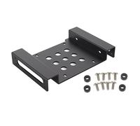 Eladcncmc Fiable bahía para unidad de disco duro de 2 5'' o 3 5'' a 5 25'' SSD bahías de disco duro bahías de montaje fácil instalación