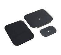 Eladcncmc Placa de refuerzo para el soporte de monitor para mesas frágiles. La placa de soporte de acero se adapta a la mayoría de las abrazaderas C instalaciones de soportes de monitor