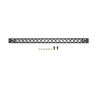 Eladcncmc Portal de metal CNC súper ligero 380 mm pieza de aluminio de alta precisión para 2.4 380 mm 3D pieza accesorios