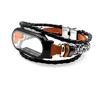 Eladcncmc Pulsera 3 en 1 resistente al agua + carcasa para reloj inteligente 7/7, correa de moda resistente a los arañazos