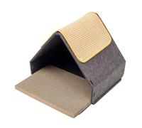 Eladcncmc Rascador de casa para gatos, tabla de rascar para gatos, juguete de papel corrugado, para cama, muebles para gatos y mascotas