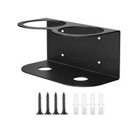 Eladcncmc Soporte de pared para botellas y latas de garaje, organizador de pared para botellas y latas pulverizadoras, estante de instalación rápida