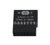 Eladcncmc TPM 2.0 módulo de seguridad de cifrado tarjeta remota placa base 14 pines PC criptografía módulo de seguridad