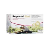 Eladiet Complemento Alimenticio Regendol Flexi - 14 Sticks - Para el Bienestar de Músculos y Tendones - Ayuda a Mantener la Flexibilidad de las Articulaciones - Favorece la Formación del Colágeno