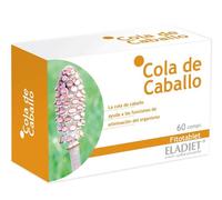Complemento Alimenticio de Cola de Caballo - 60 Comprimidos - Favorece la Regeneración del Cabello, Piel y Uñas - Propiedades Remineralizante - Eladiet