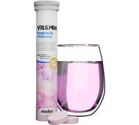 Eladiet Complemento Vit&Min Magnesio + Potasio 1000mg 14 efervescentes sabor Naranja con Vitamina B2