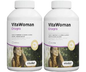 Eladiet VitaWoman Aceite de Onagra 2x450 Perlas
