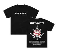 Eladio Carrion Don Kbrn Merch - Camiseta 2025 con cuello redondo y manga corta de algodón para mujer y hombre, Negro, M