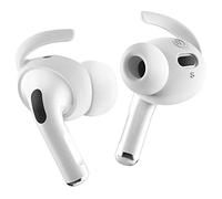 elago [4 Pares] Funda con Ganchos Compatible con Apple AirPods Pro 2 - Ajuste Cómodo y Seguro, Calidad de Sonido Mejorada, Compatible con AirPods Pro 2ª Generación (Blanco)