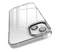 elago - Carcasa híbrida Transparente Compatible con iPhone 14 Plus (6,7"), tecnología híbrida PC + TPU, Color Amarillo reducido, Cristal Transparente, Carcasa antigolpes, protección Integral