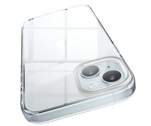 elago - Carcasa híbrida Transparente Compatible con iPhone 15 Plus, Carcasa Transparente de policarbonato + TPU, protección contra caídas de Grado Militar Estadounidense, Color Amarillo reducido