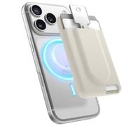 elago Cartera Tarjetero Key Magnético-2 Tarjetas Compatible con MagSafe, iPhone 17/16/15/14/13/12 - Cartera Segura para Teléfono, Larga Duración, Protección contra Arañazos (Piedra)