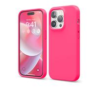 Elago Compatible con iPhone 14 Pro Case Liquid Silicone Case de carrocera completa Cubierta protectora a prueba de choque Case del telfono delgado