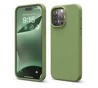 Elago Compatible con iPhone 15 Pro Max Case Liquid Silicone Case de carrocera completa Cubierta protectora a prueba de choque Case del telfono