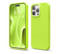Elago Compatible con iPhone 15 Pro Max MAX Liquid Silicone Case Proteccin de cuerpo completo Flotic Microfibra Soft Microfibra Finamiento Anti-S