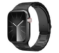 elago Correa de Metal Compatible con Apple Watch Series 11/10/9/8/7/6/5/4/3/2/1/SE3/SE2/SE (42mm 41mm 40mm 38mm), Banda de Reemplazo de Metal, Acero Inoxidable