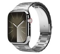 elago Correa de Metal Compatible con Apple Watch Series 11/10/9/8/7/6/5/4/3/2/1/Ultra3/Ultra2/Ultra/SE3/SE2/SE (49mm 46mm 45mm 44mm 42mm), Banda de Reemplazo de Metal, Acero Inoxidable