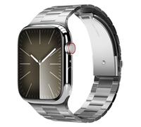 elago Correa de Metal Compatible con Apple Watch Series 11/10/9/8/7/6/5/4/3/2/1/Ultra3/Ultra2/Ultra/SE3/SE2/SE (49mm 46mm 45mm 44mm 42mm), Banda de Reemplazo de Metal, Acero Inoxidable