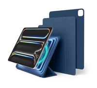 elago Folio Magnética Funda para iPad Pro 13 Pulgadas Cover (M4, M5) - Placa Trasera Acoplable a Materiales Metálicos, Funcionalidad Wake/Sleep, Compatible con Series de Apple Pencil (Azul)