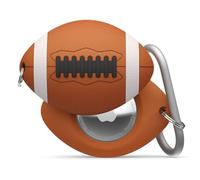 elago Funda Ball Series Compatible con Apple AirTag (2.ª/1.ª generación) - Llavero Anticaídas para Llaves y Mascotas, Dispositivo de Rastreo No Incluido (Rugby)