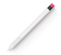 elago Funda Clásica Compatible con Apple Pencil Pro y Apple Pencil de 2ª generación - Compatible con Carga Magnética y Doble presión (Lee Las Instrucciones de instalación) (Blanco)